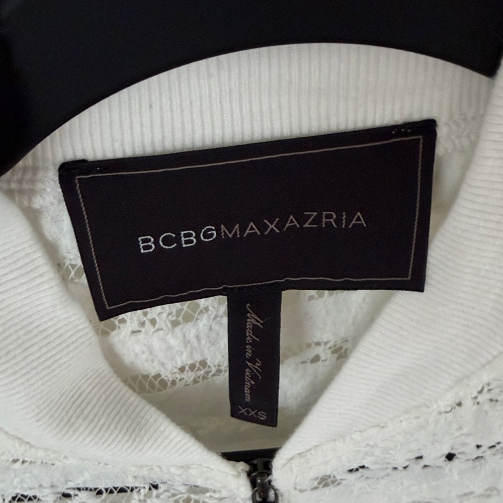 BCBGMaxAzria White Lace Jacket - Picture 2 of 3